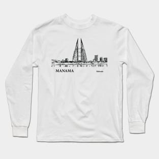 Manama - Bahrain Long Sleeve T-Shirt